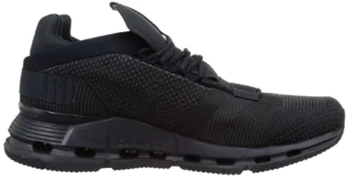 ON Men's Cloudnova Sneaker, Black/Eclipse Trainers